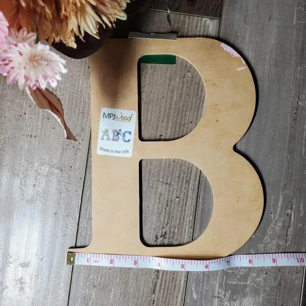 NWT MPI Wood Alphabet Letter 